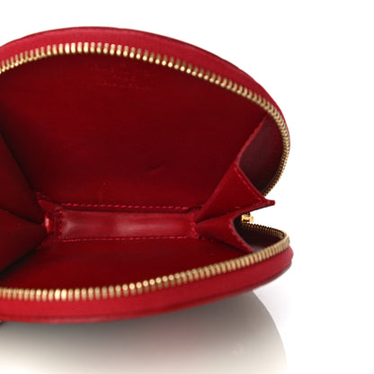 Louis Vuitton Vernis Animania Lapin Bunny Round Coin Purse Pomme D'Amour 5 of 11