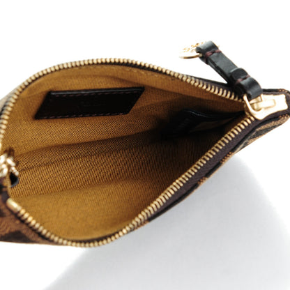 Fendi Zucca Coin Pouch Key Case Tobacco 5 of 6