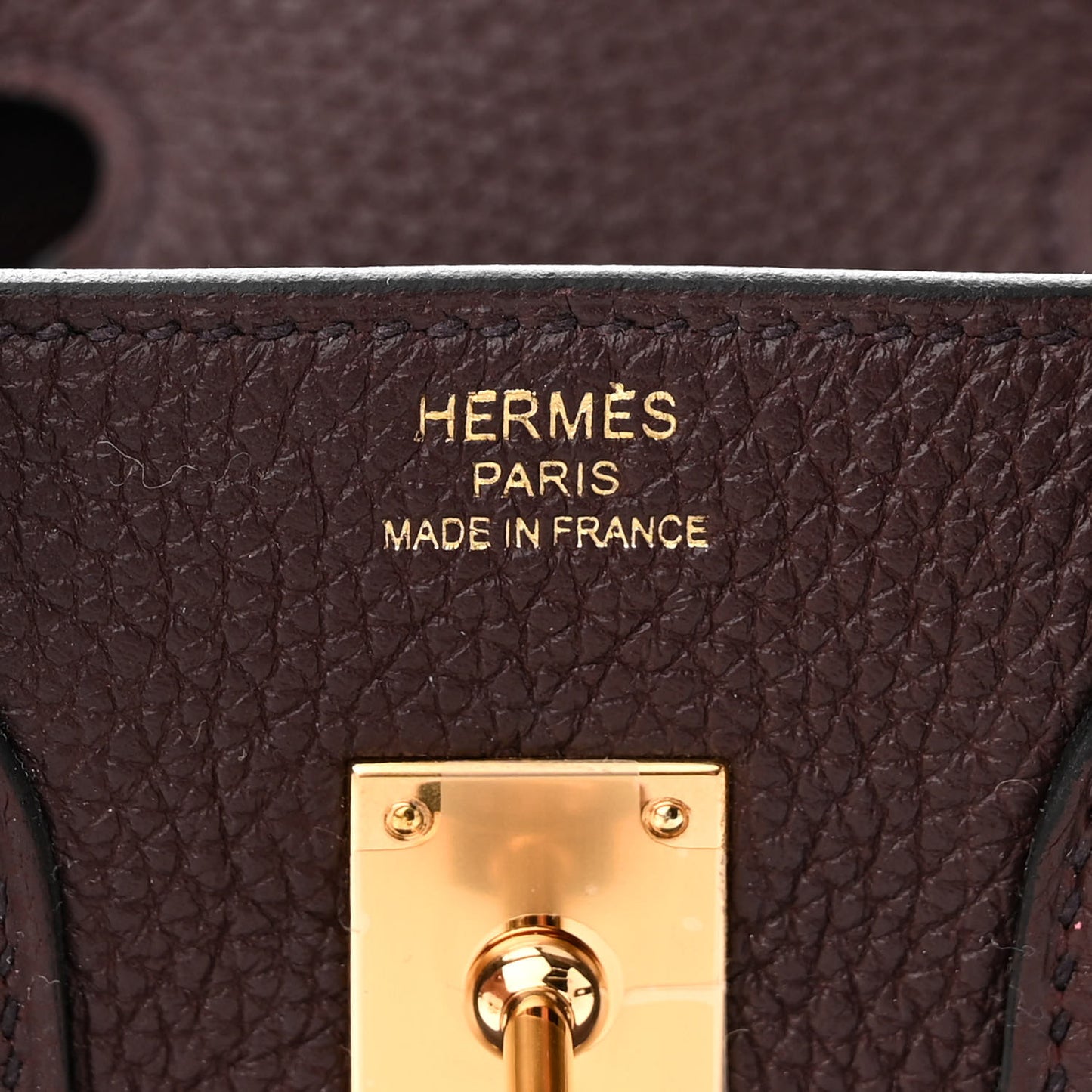 Togo Birkin 25 Rouge Sellier