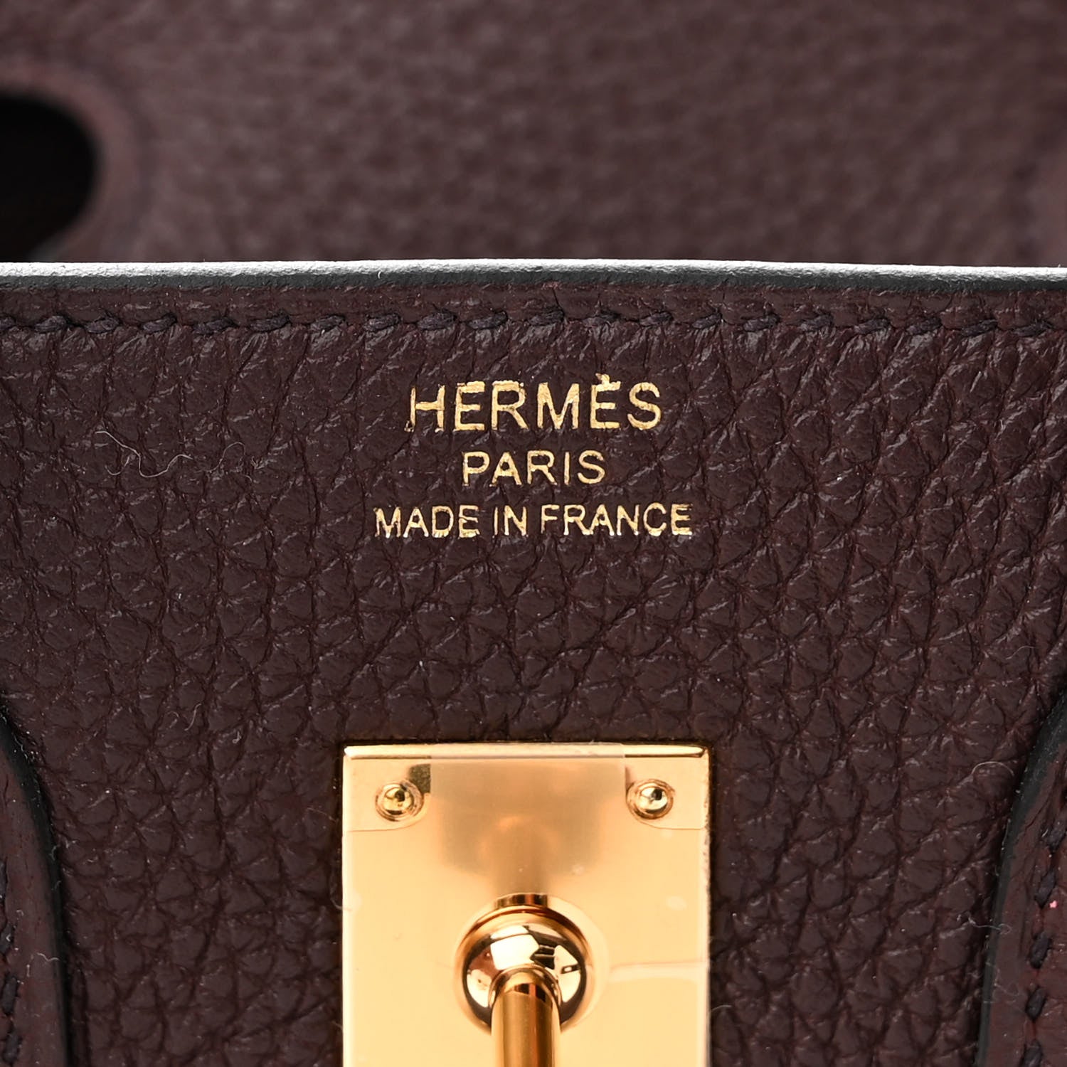 Hermes Togo Birkin 25 Rouge Sellier 6 of 11