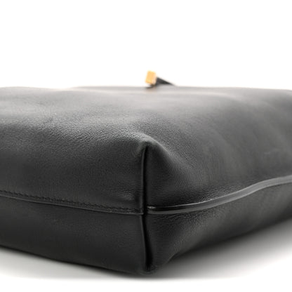 Saint Laurent Calfskin Small Suzanne Hobo Black 11 of 11