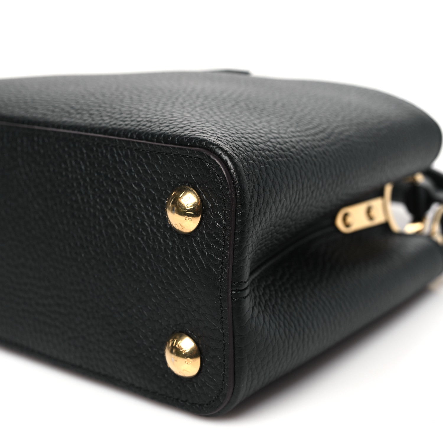 Louis Vuitton Taurillon Capucines BB  Black 9 of 9