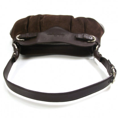 FASHIONPHILE SALVATOREFERRAGAMOSuedeSmallMarisaBrown 6 of 9