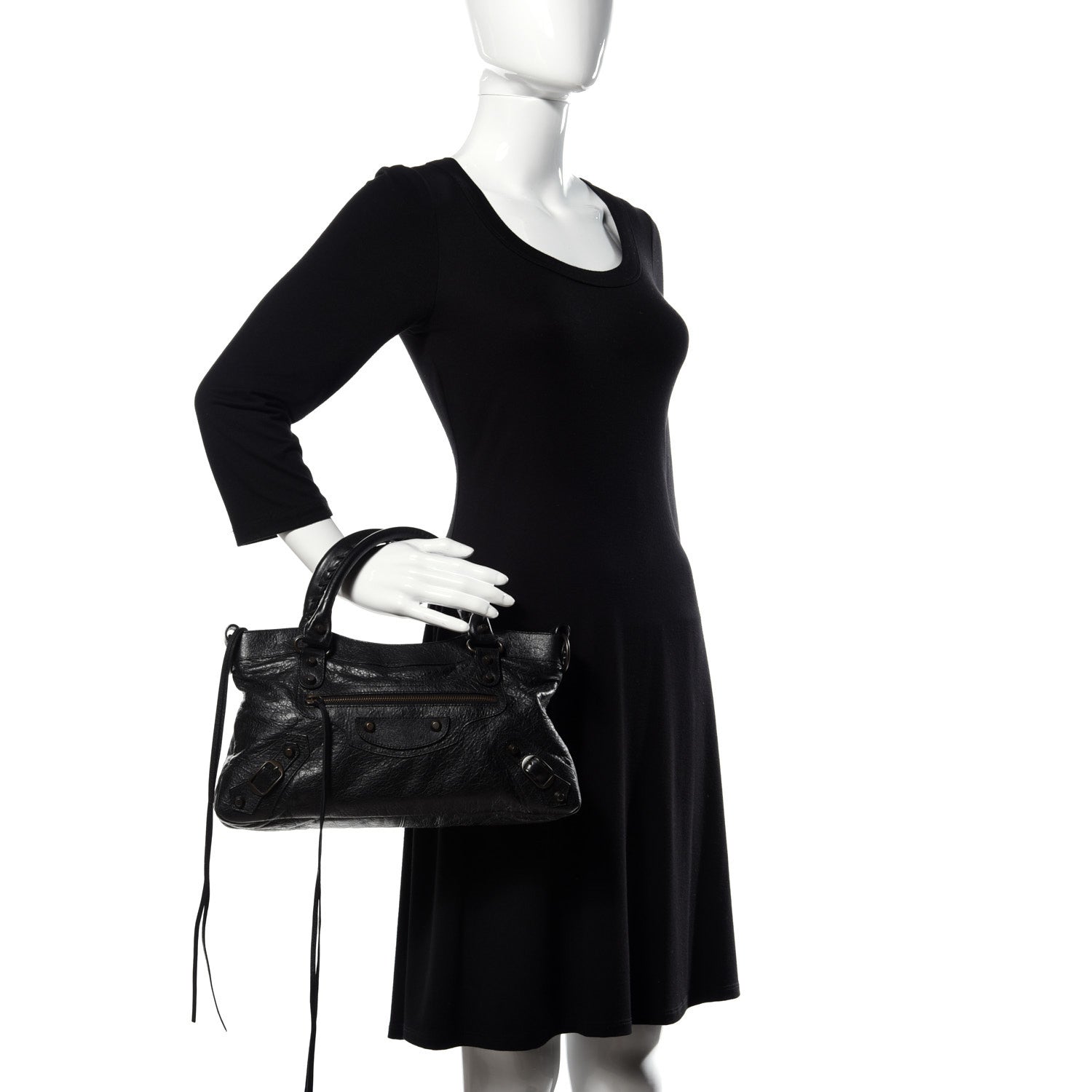 Balenciaga Agneau Classic Hardware First Black 2 of 14
