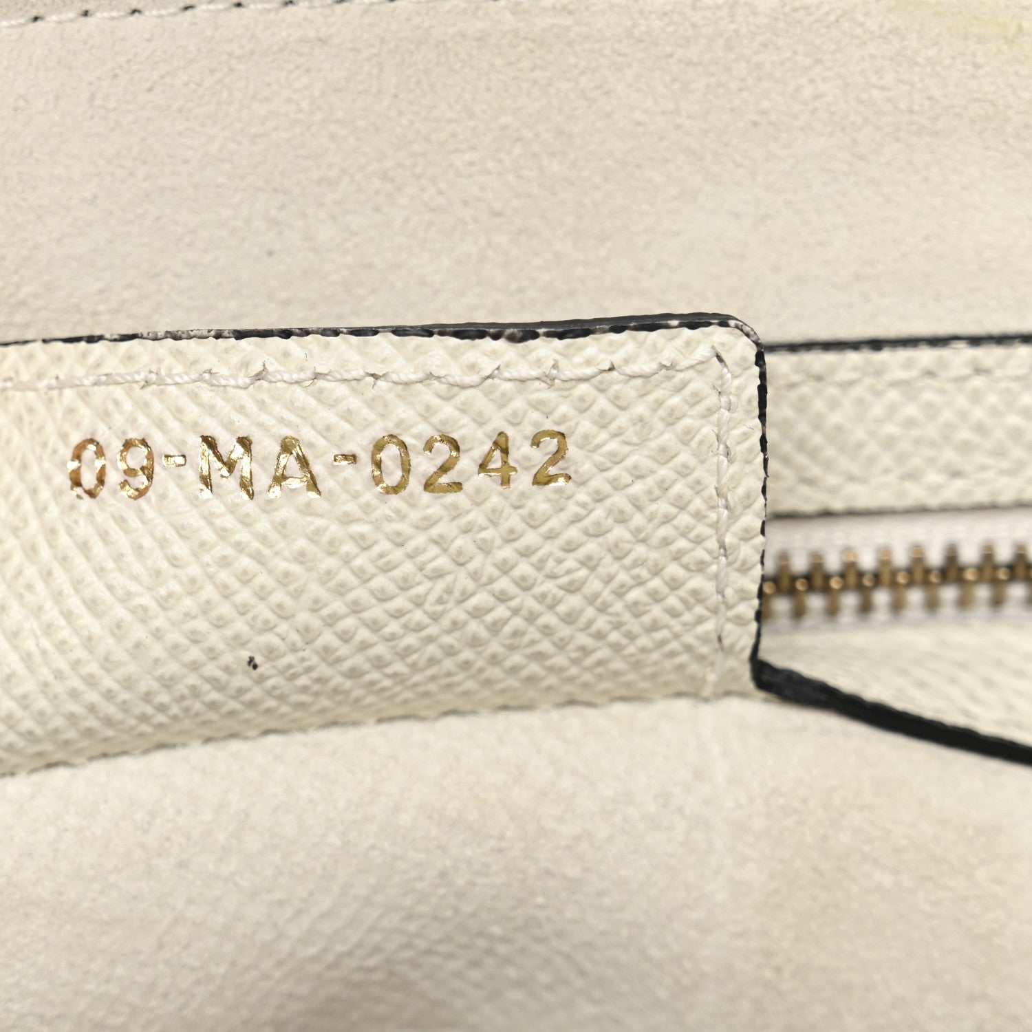 Christian Dior Grained Calfskin Saddle Bag White 7 of 11