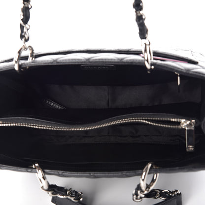 Chanel Caviar Quilted Grand Shopping Tote GST Black 7 of 10