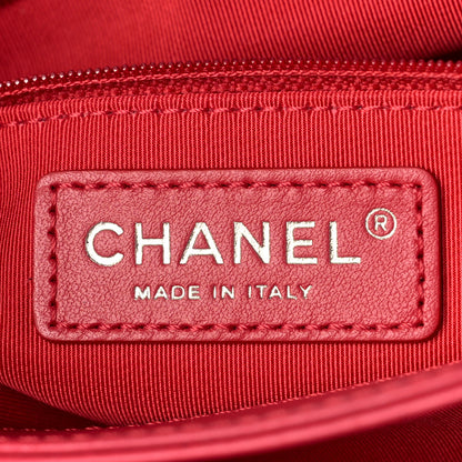 Chanel Calfskin Jumbo Tramezzo Flap Red 6 of 9