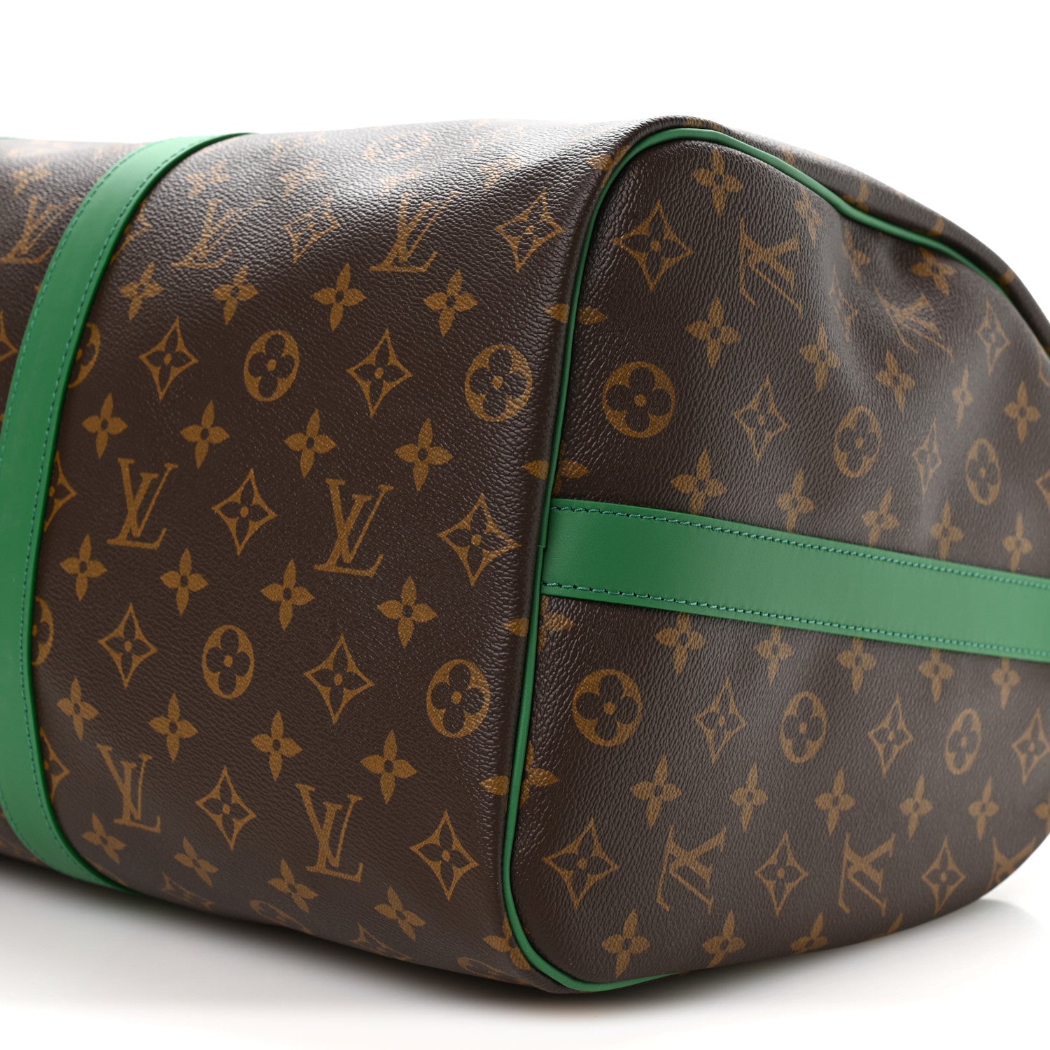 Louis Vuitton Monogram Macassar LV Colormania Keepall Bandouliere 50 Green 8 of 8