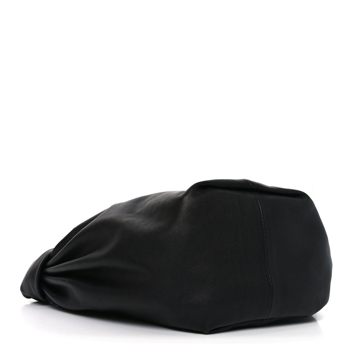 Calfskin Teen Double Knot Hobo Black