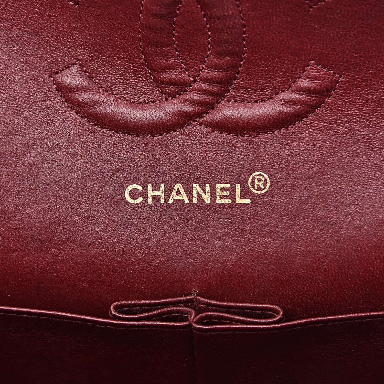 Chanel Lambskin Quilted Medium Double Flap Black 6 of 15