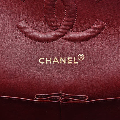 Chanel Lambskin Quilted Medium Double Flap Black 6 of 15