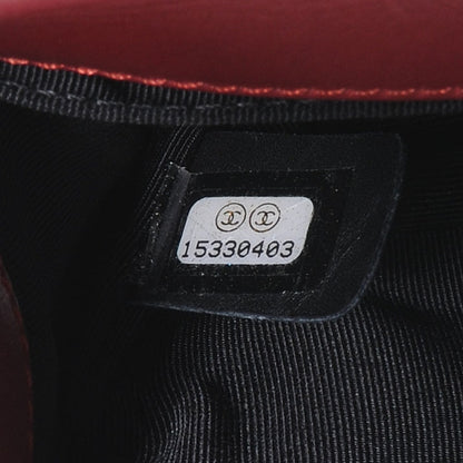 Chanel Glazed Calfskin Small Boy Flap Red 7 of 7