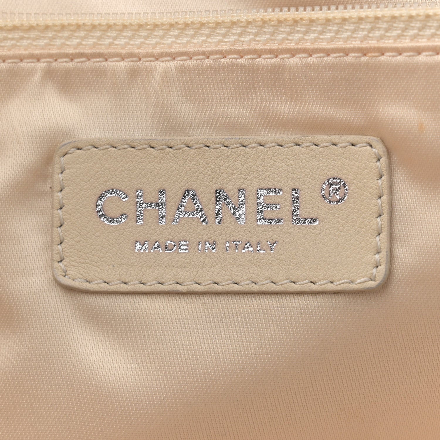 Chanel Glazed Lambskin Quilted Large North South Tote Black 6 of 11