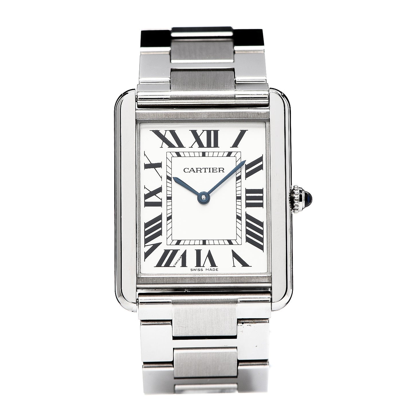 Stainless Steel 27mm Tank Solo Quartz Watch