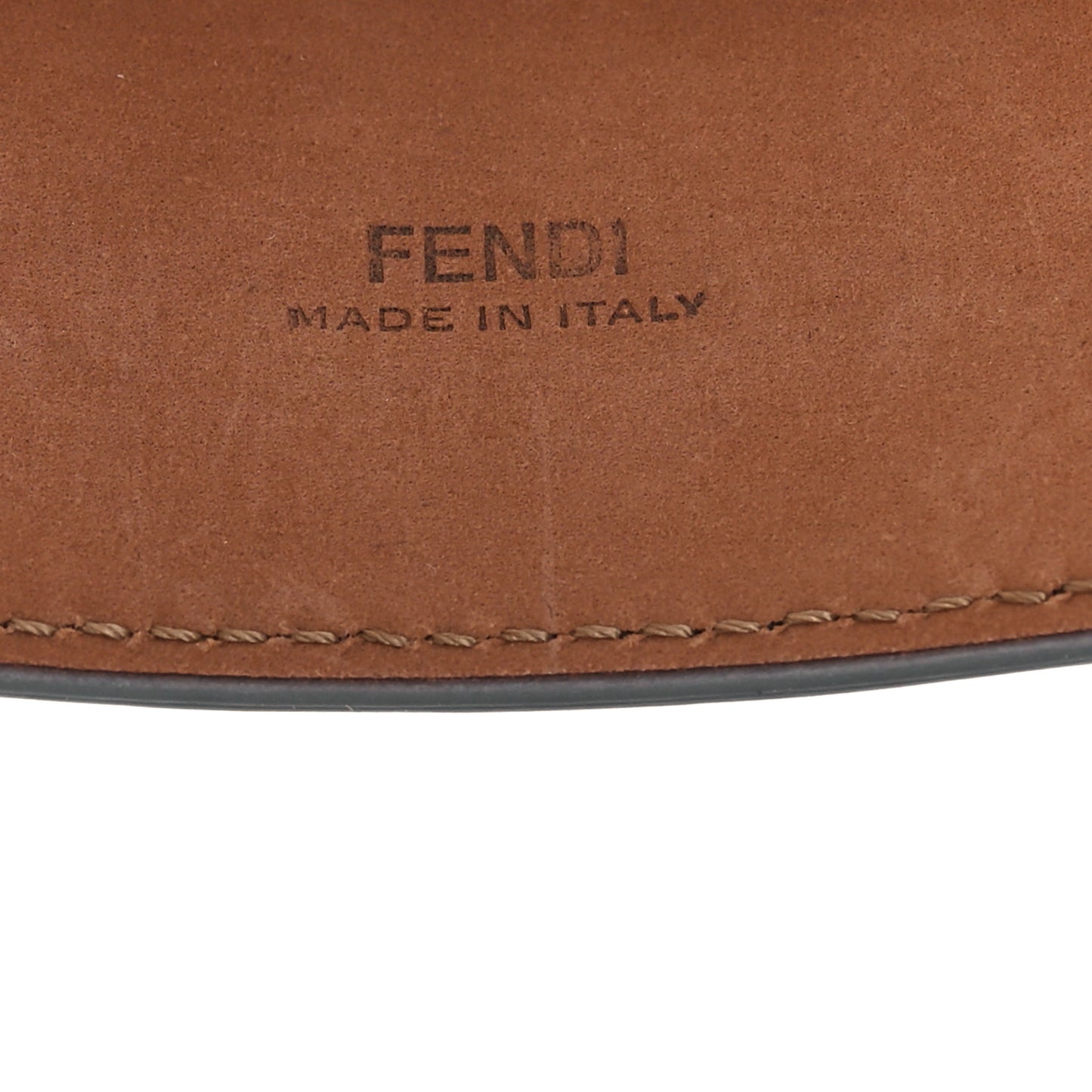 Calfskin F is Fendi FF 1974 Embossed Belt 75 30 Black