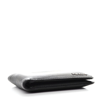 Prada Saffiano Bi-Fold Wallet Black 3 of 9