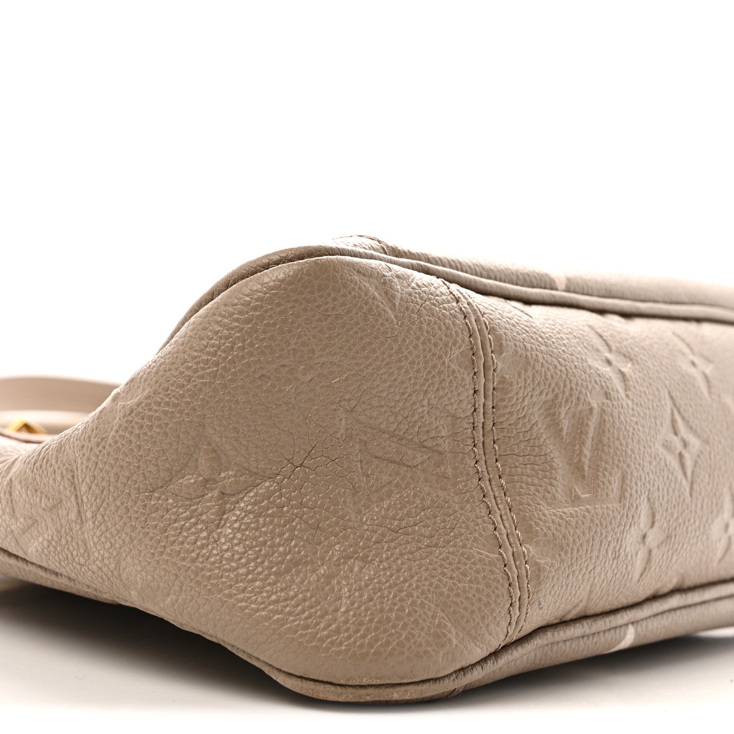 Louis Vuitton Empreinte Monogram Giant Trianon PM Tourterelle Creme 7 of 12
