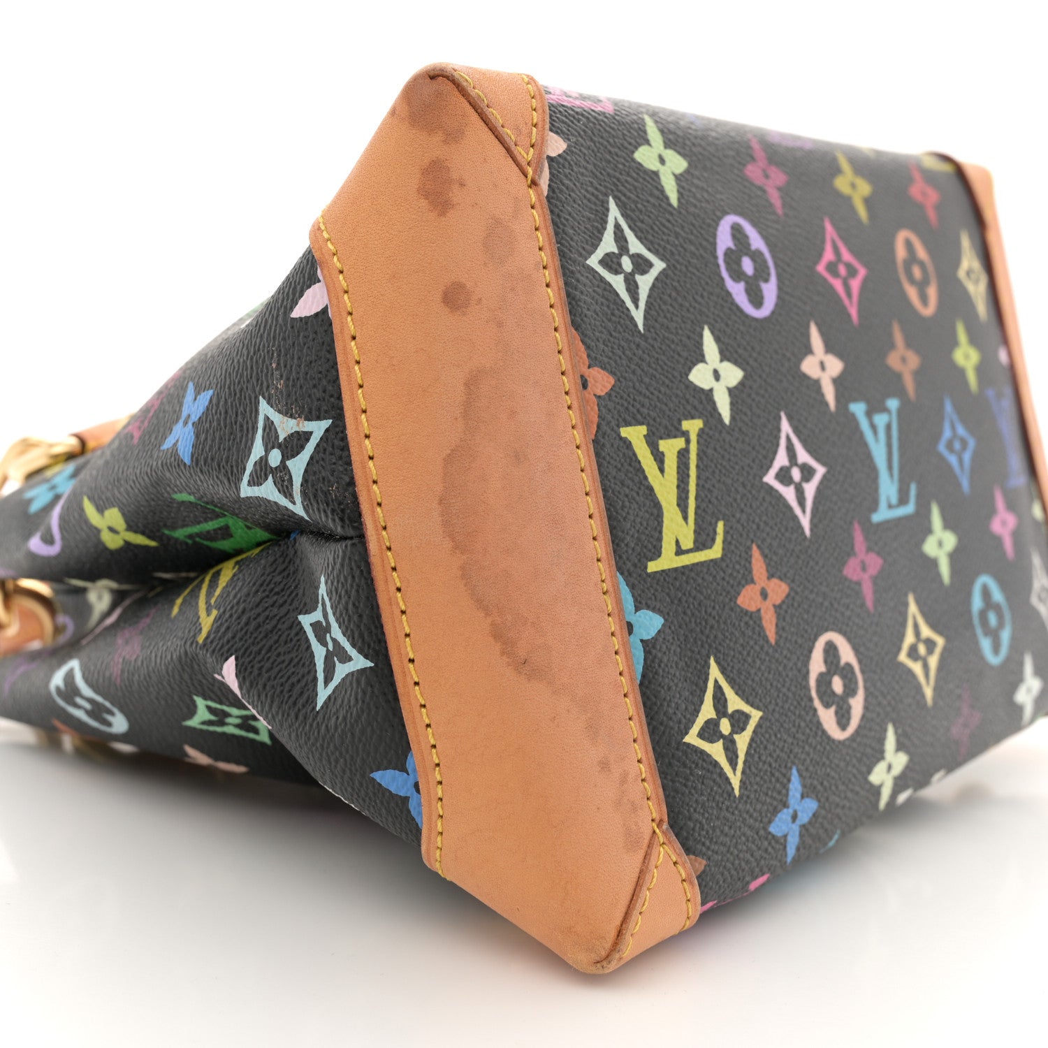 Louis Vuitton Monogram Multicolor Audra Black 9 of 15