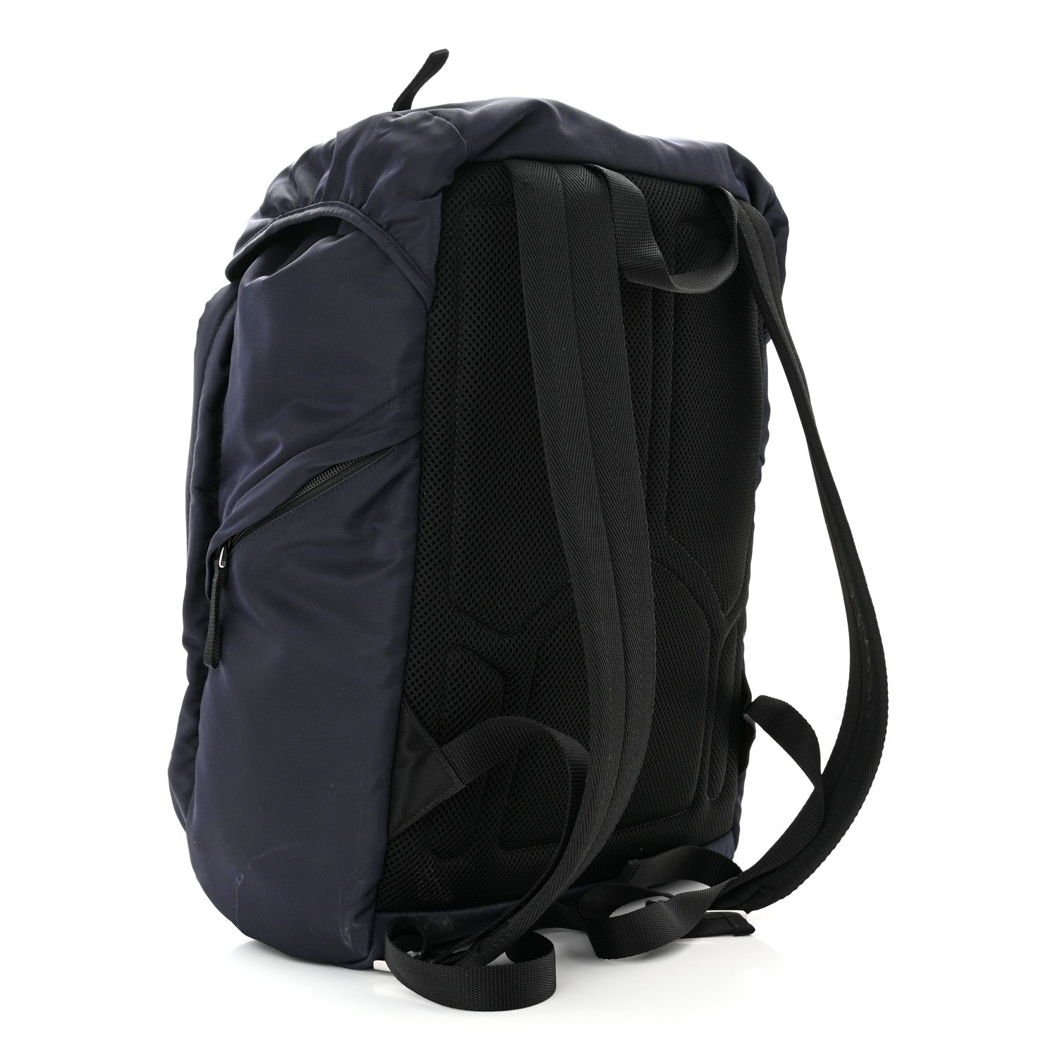 Prada Nylon Montagna Double Buckle Backpack Baltico 3 of 10