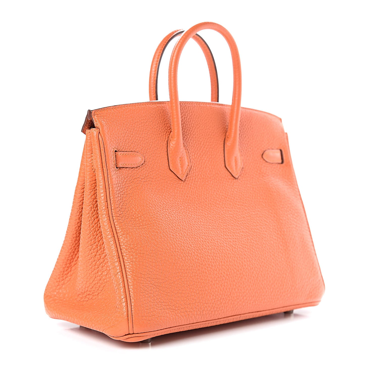 Taurillon Clemence Birkin 25 Orange
