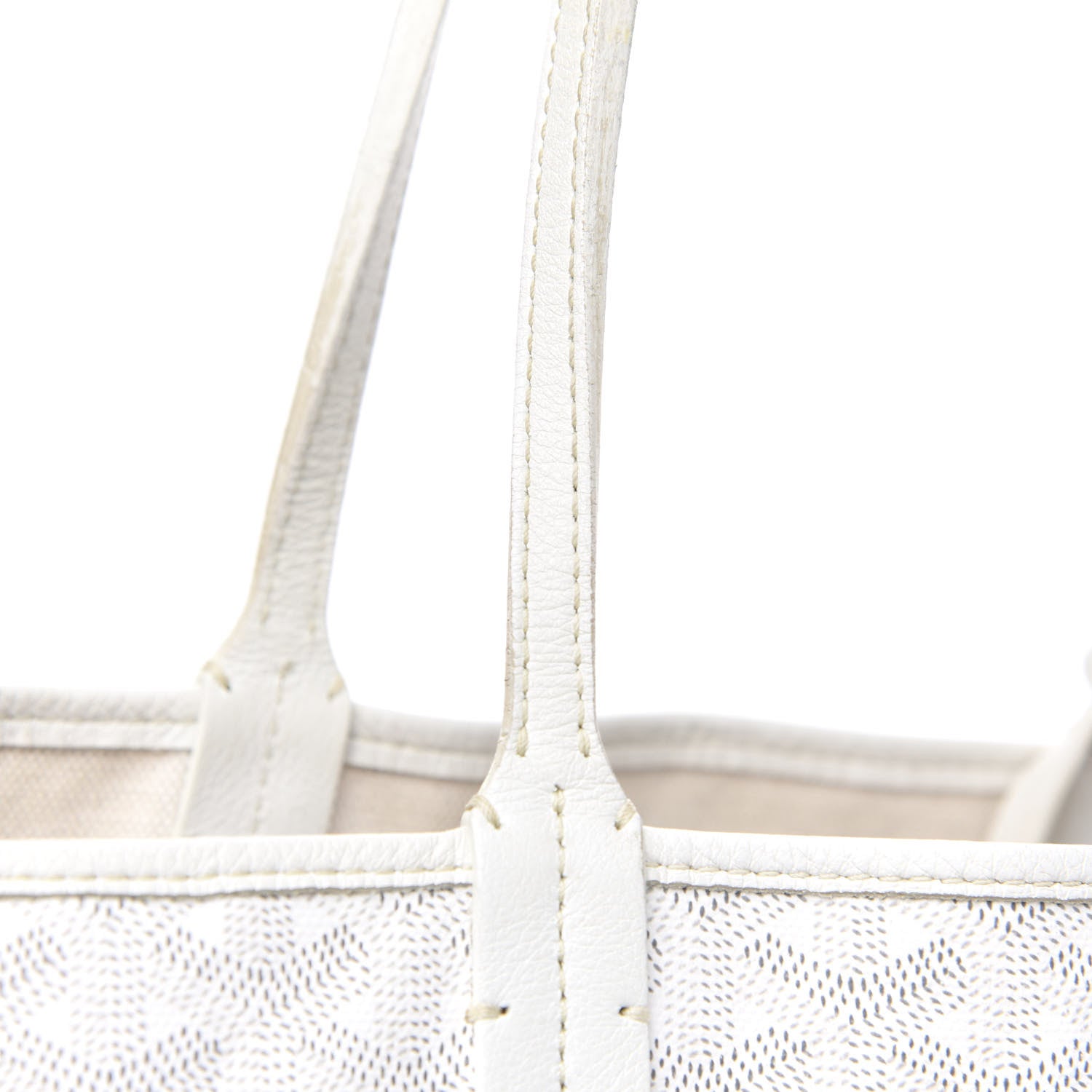 Goyard Goyardine Saint Louis PM White 11 of 11