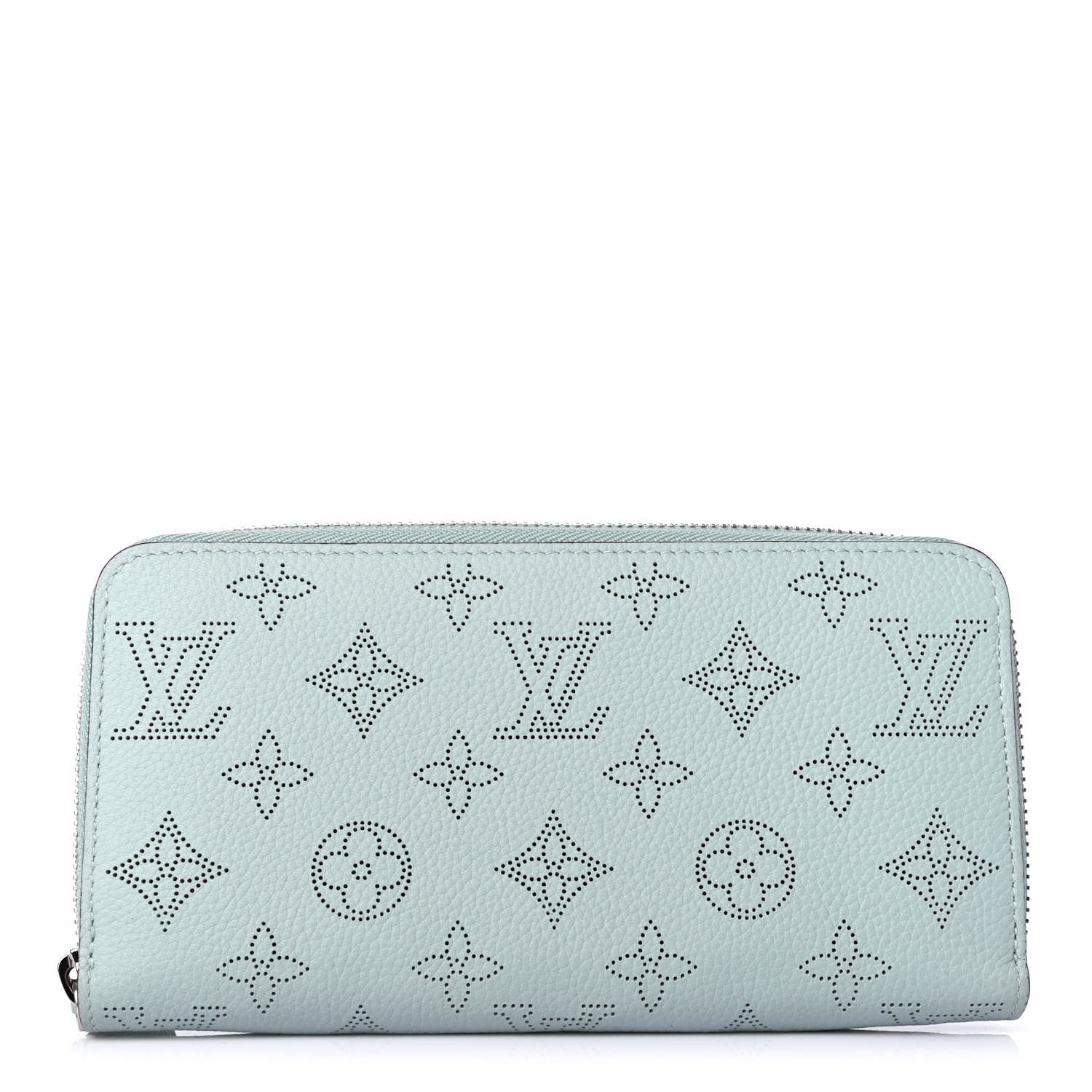 Louis Vuitton Mahina Zippy Wallet Vert Lagon 1 of 4