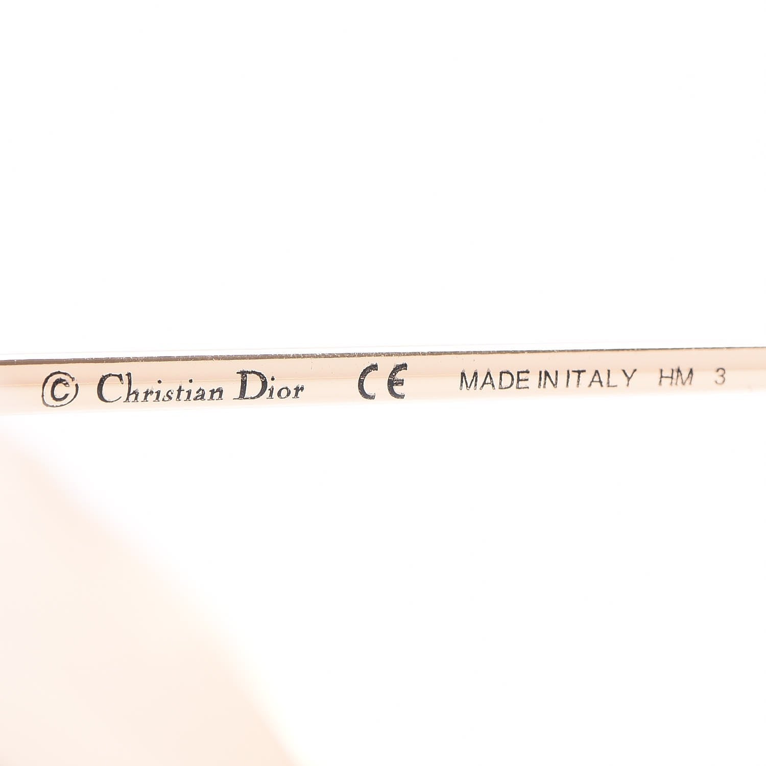 Christian Dior Split 1 Aviator Sunglasses Gold 5 of 8