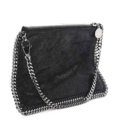 Stella McCartney Shaggy Deer Falabella Clutch Black 3 of 7