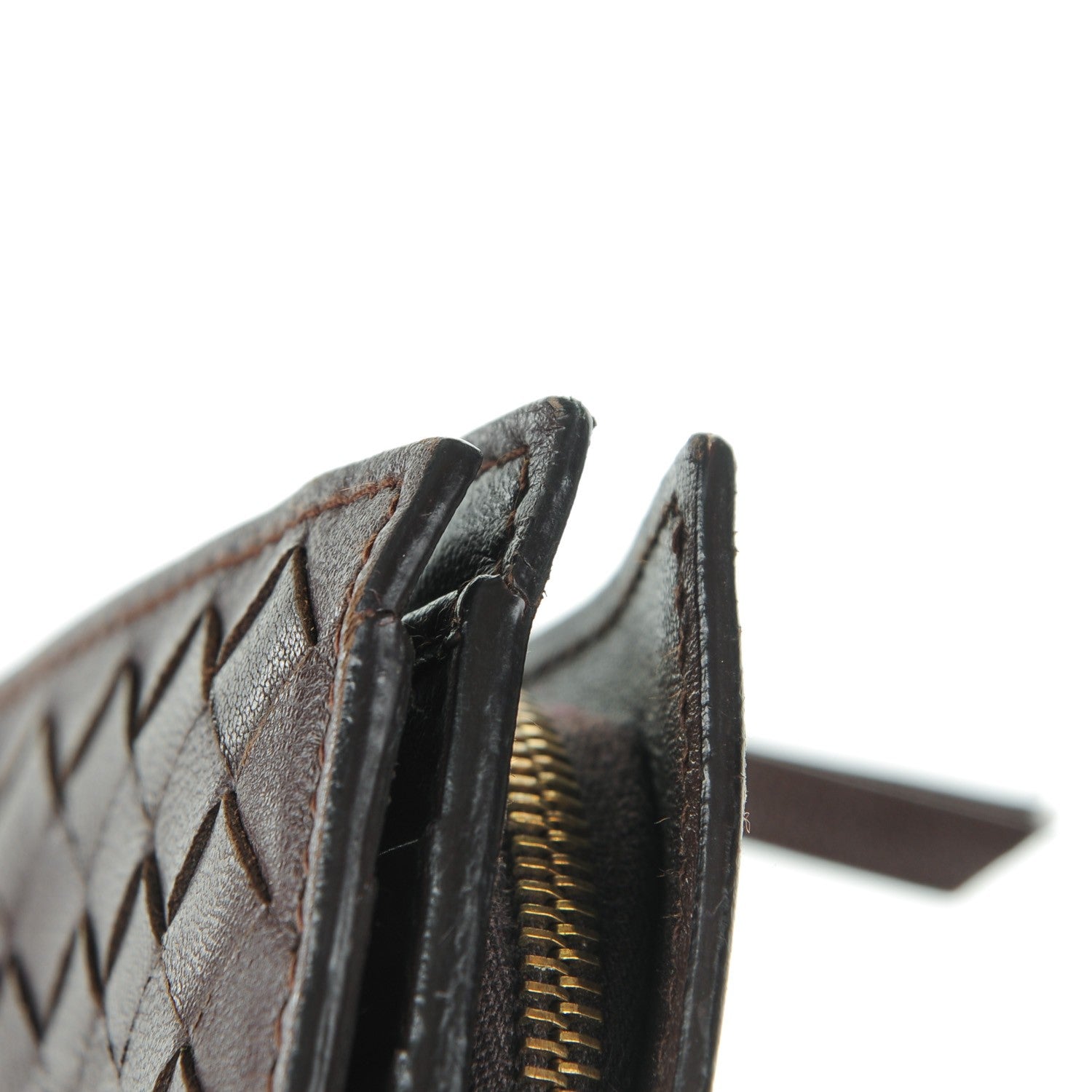 Bottega Veneta Nappa Intrecciato Continental Wallet Ebano 9 of 11