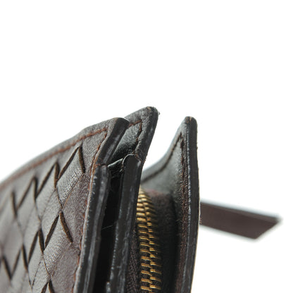 Bottega Veneta Nappa Intrecciato Continental Wallet Ebano 9 of 11