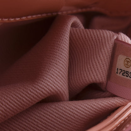 Chanel Patent Quilted Medium Just Mademoiselle Pink 9 of 14
