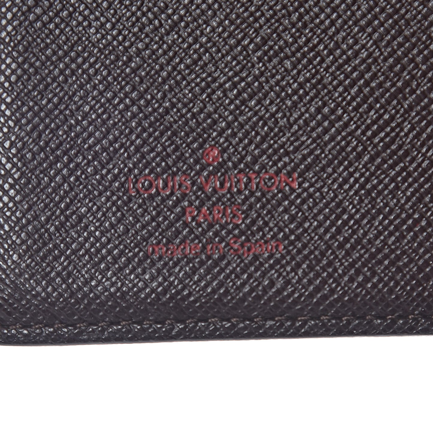 Damier Ebene Small Ring Agenda Cover