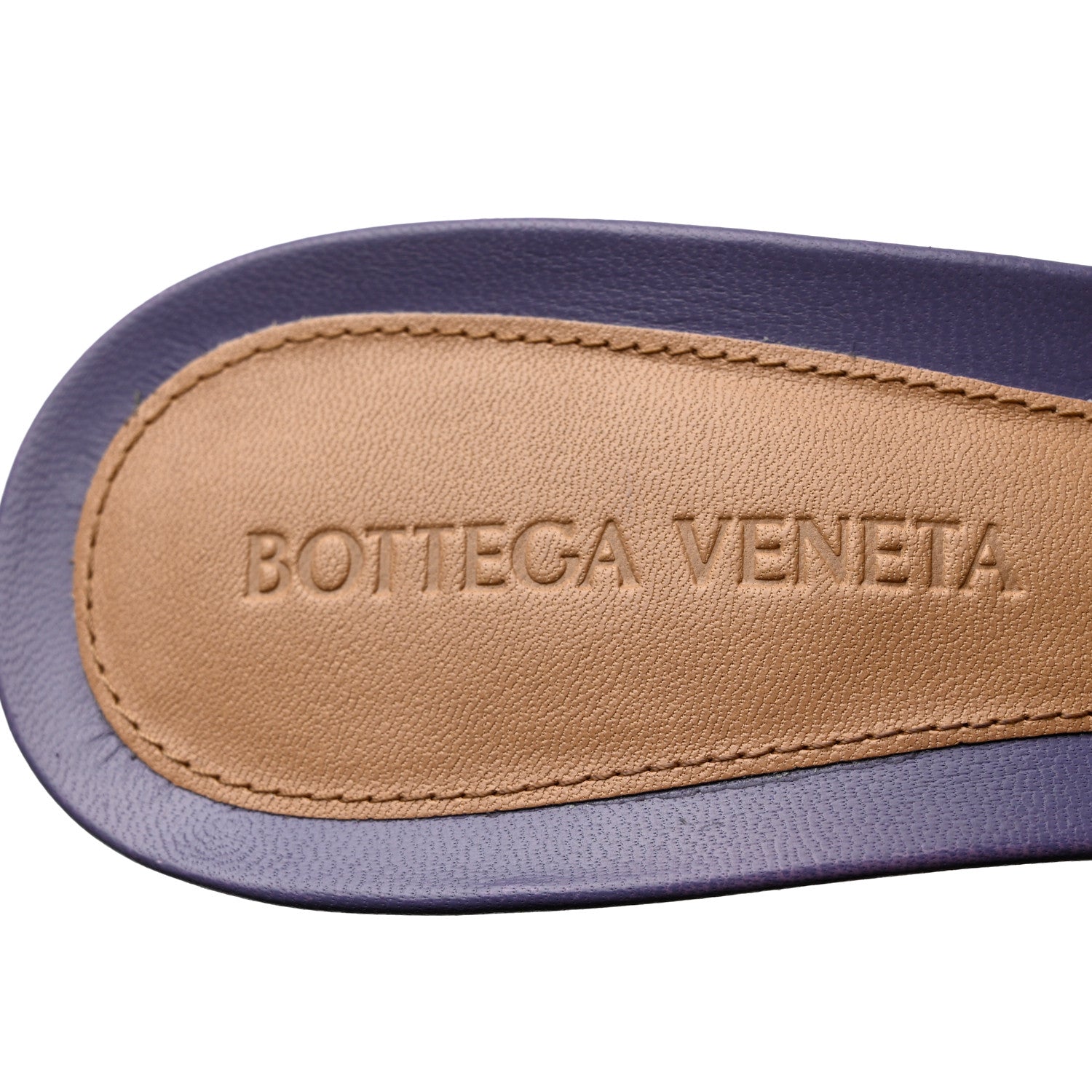 Bottega Veneta Lambskin Stretch Mule Sandals 37 Lavender 6 of 9