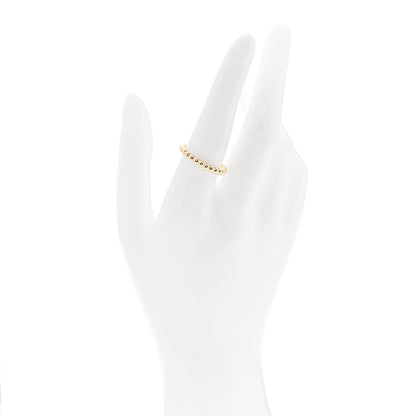 Van Cleef & Arpels 18K Yellow Gold Medium Perlee Ring 57 8 2 of 5