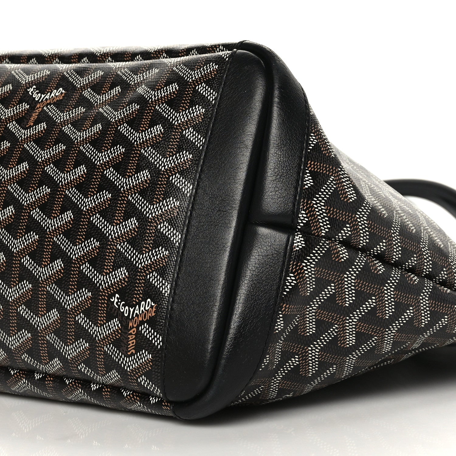 Goyard Goyardine Artois MM Black 9 of 9
