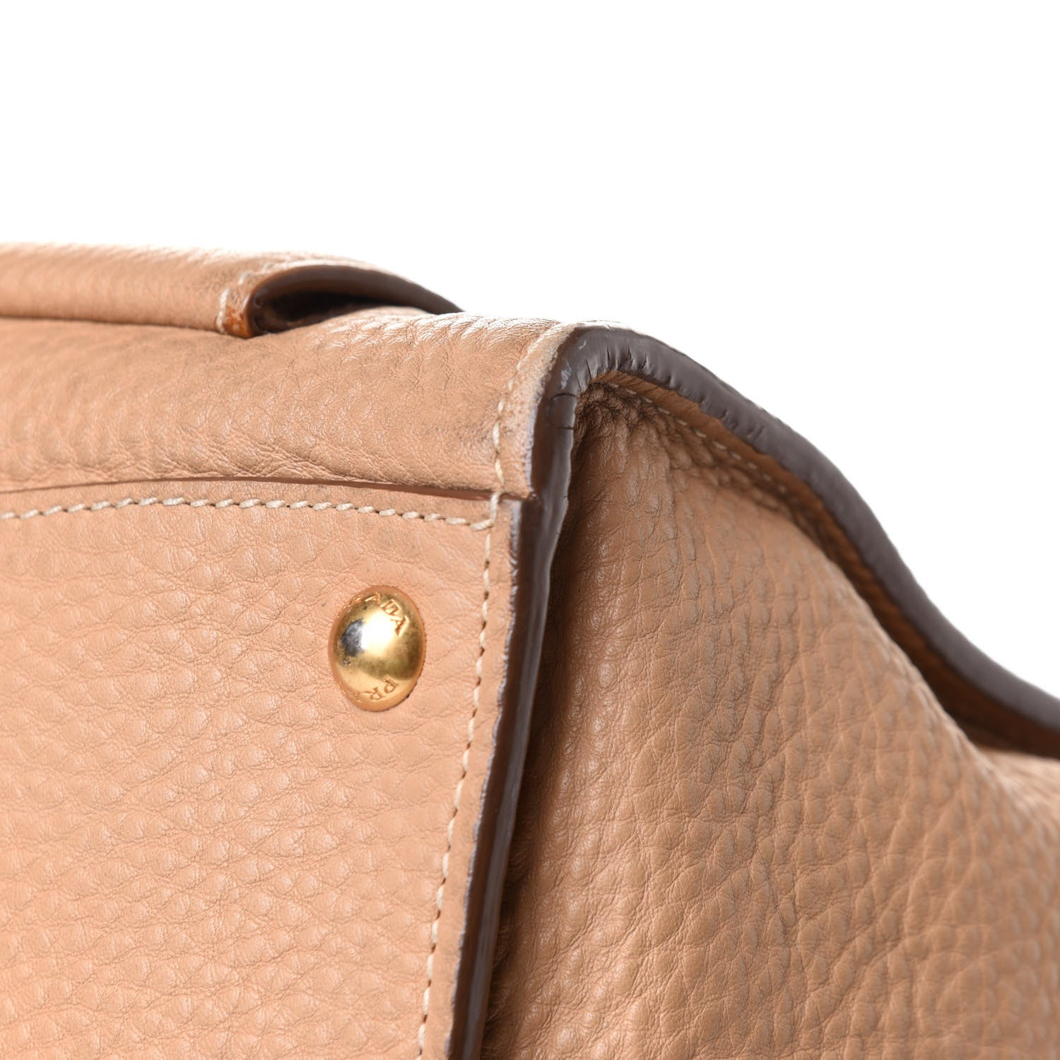 Prada Vitello Phenix Shopping Tote Sabbia 10 of 13