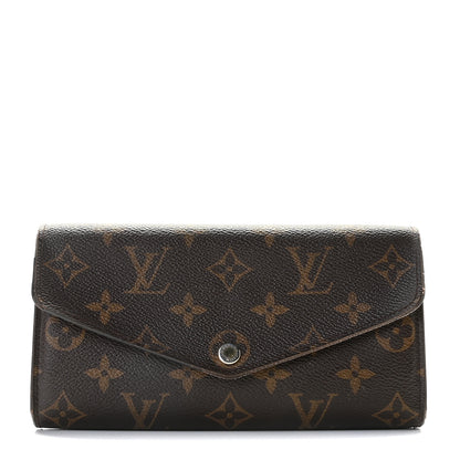 Louis Vuitton Monogram Sarah Wallet NM 1 of 13
