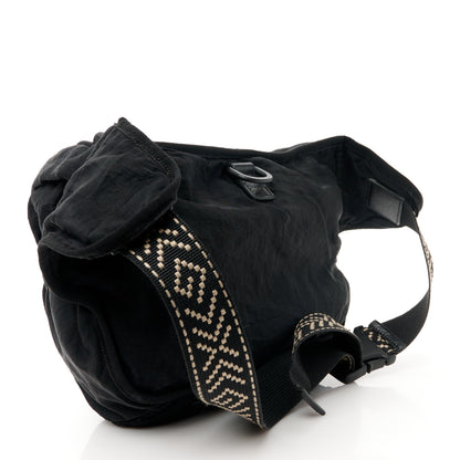 Gucci Nylon 80s Logo Patch Belt Bag Black 3 of 14