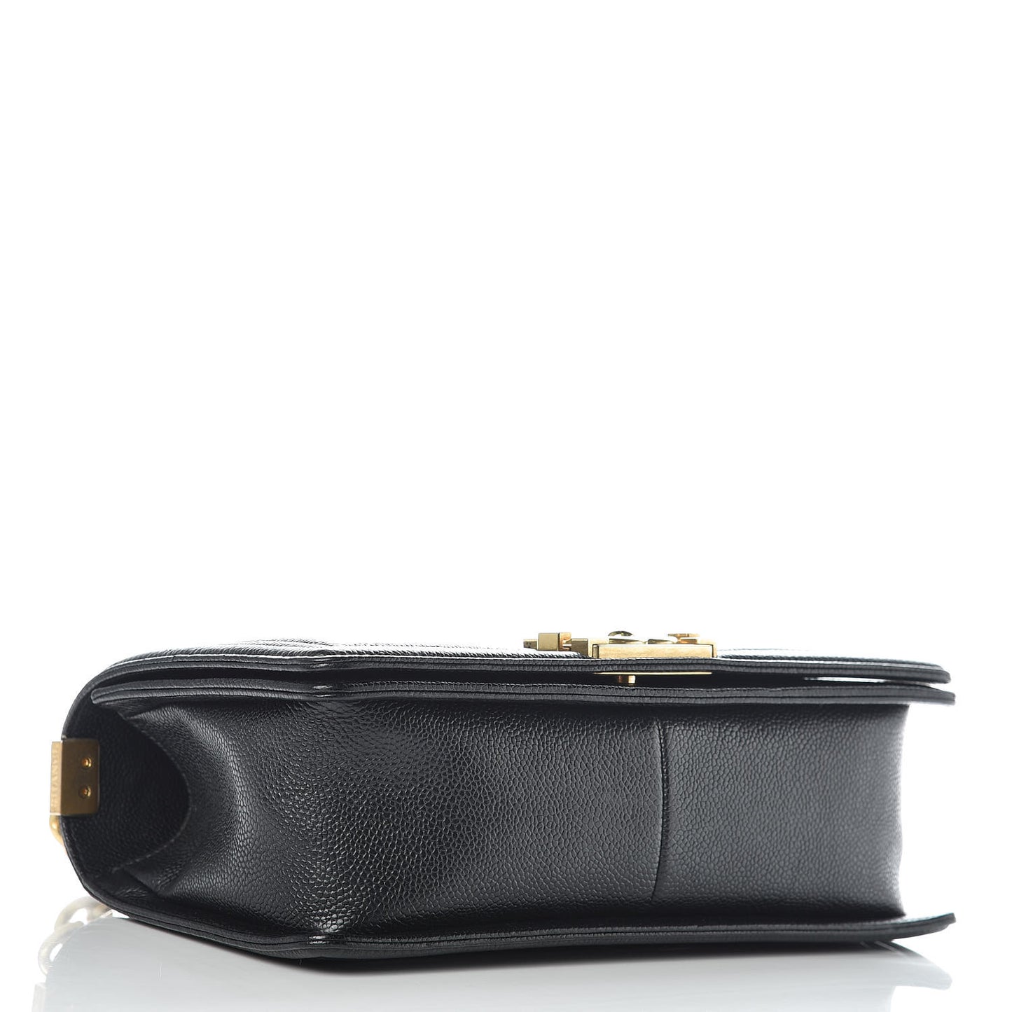 Caviar Quilted Medium Boy Flap Black