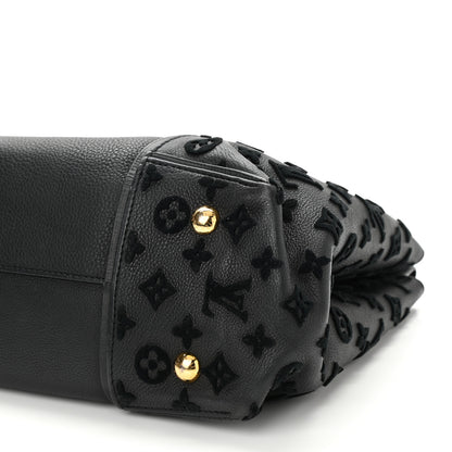 Louis Vuitton Veau Cachemire Tote W PM Black 8 of 10