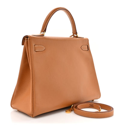 Hermes Ardenne Kelly Retourne 32 Naturelle 3 of 21