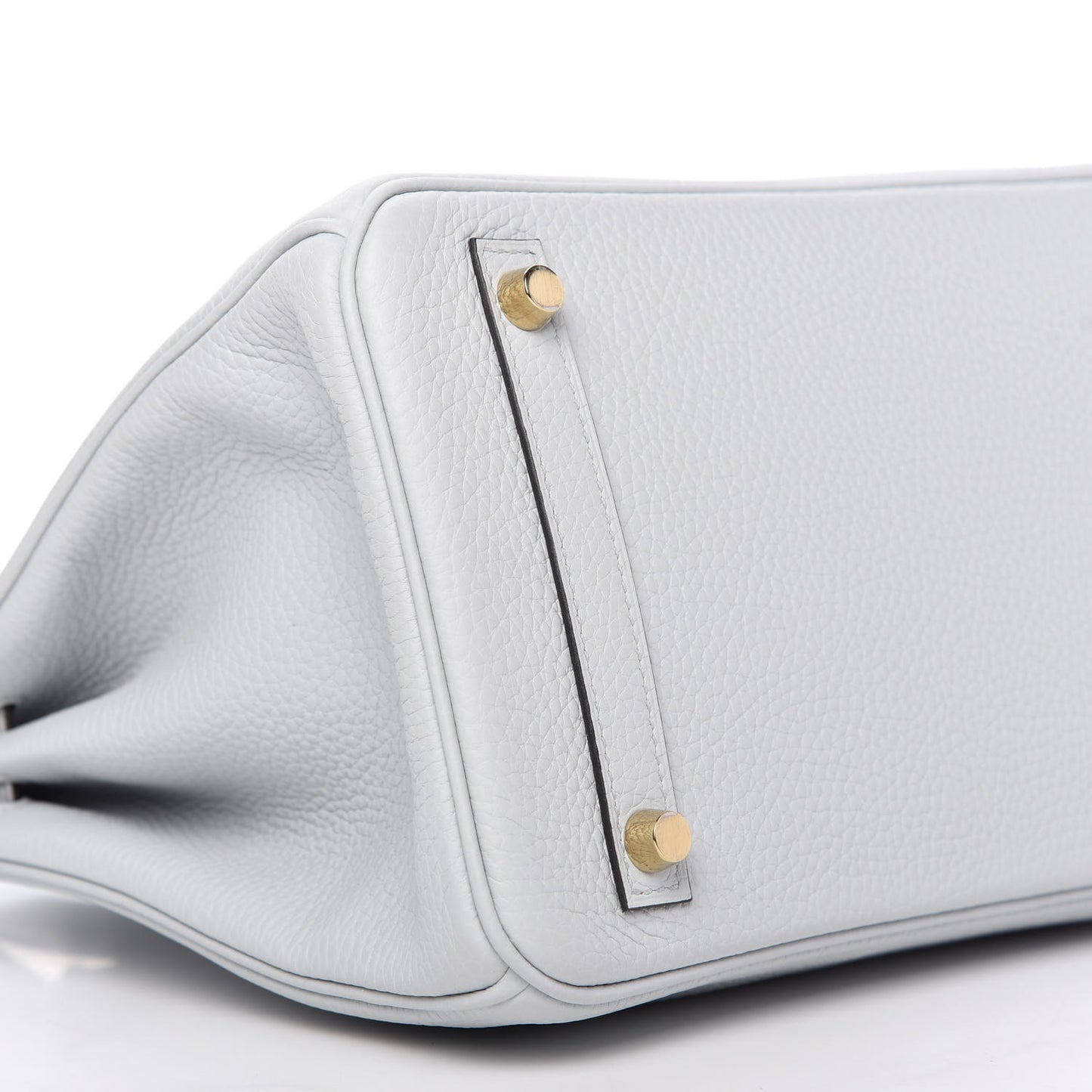 Taurillon Clemence Birkin 30 Bleu Pale