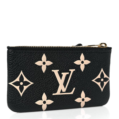 Louis Vuitton Empreinte Monogram Giant Key Pouch Black Beige 3 of 7