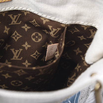 Louis Vuitton Toile Globe Shopper Cabas PM Blue 6 of 9