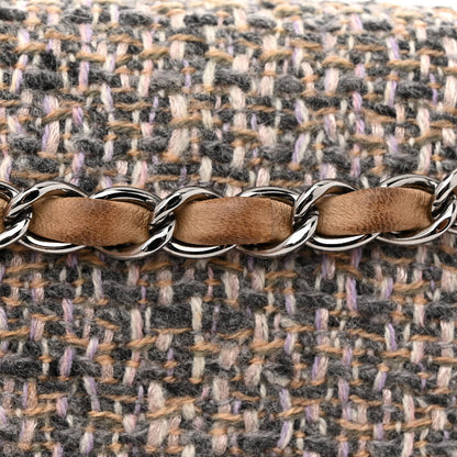 Chanel Tweed Small Fantasy Flap Grey 14 of 16