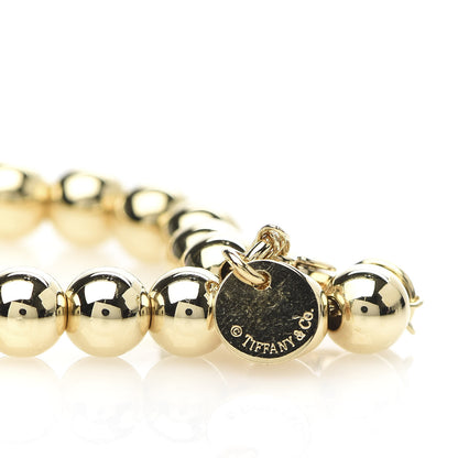 Tiffany 18K Yellow Gold 5.5mm HardWear Ball Bracelet 5 of 6