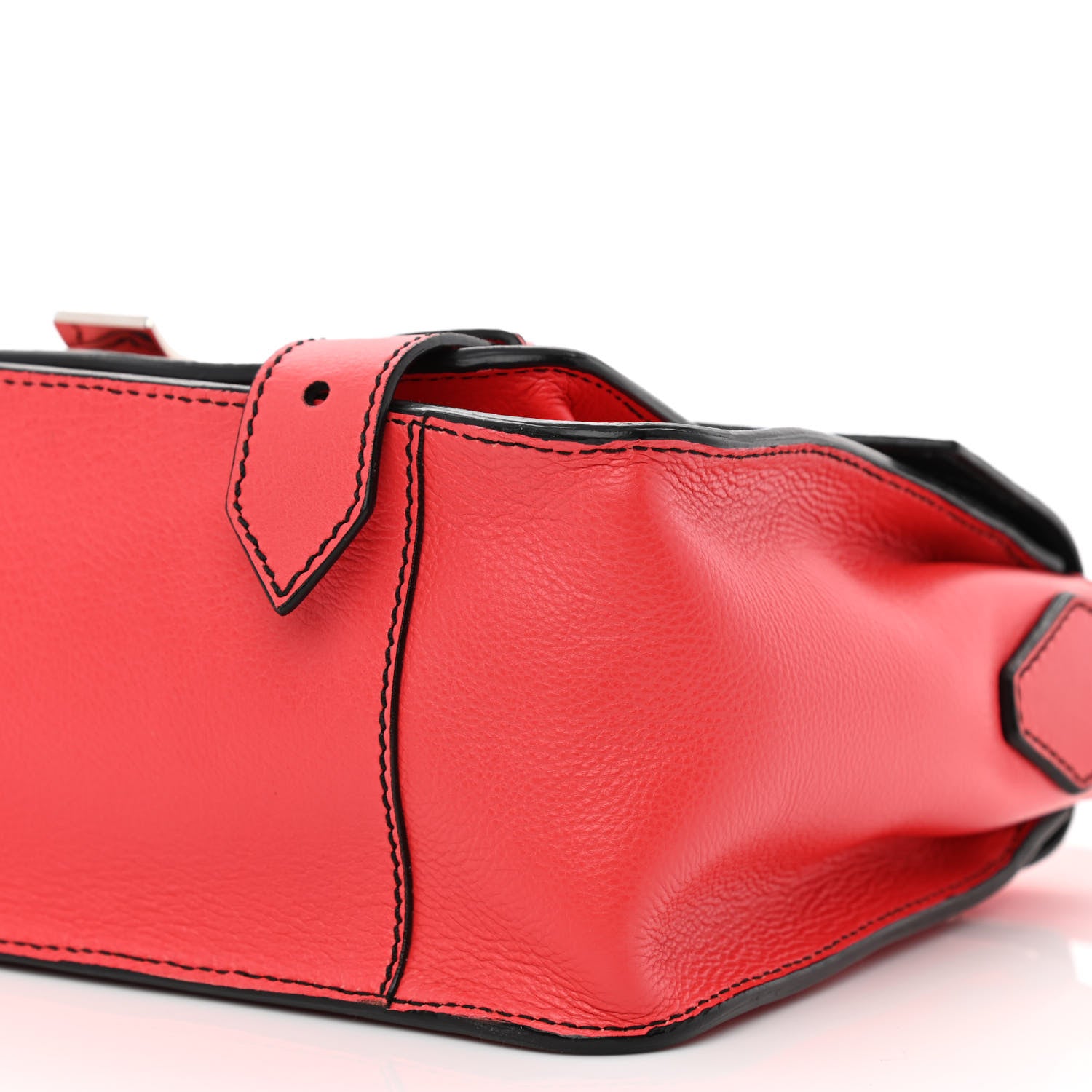 Proenza Schouler Lambskin Tiny PS1 Satchel Red 10 of 10