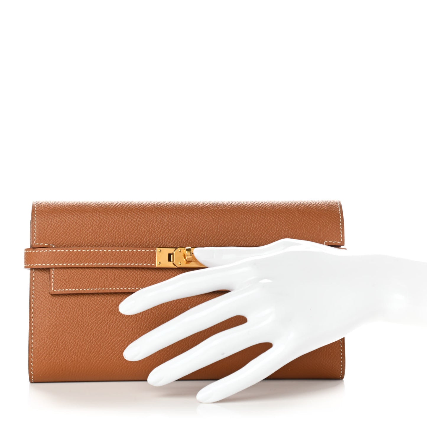 Epsom Kelly Longue Wallet Gold