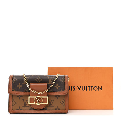 Louis Vuitton Reverse Monogram Dauphine Chain Wallet 12 of 12
