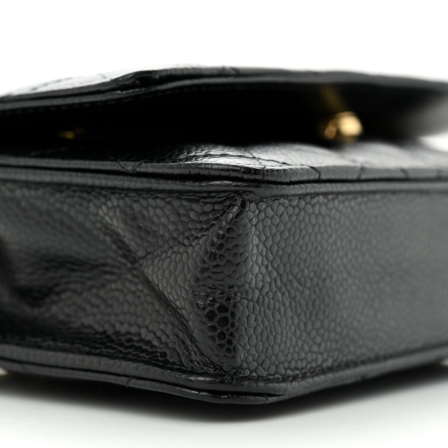 Chanel Caviar Quilted Wallet on Chain WOC Black 10 of 11